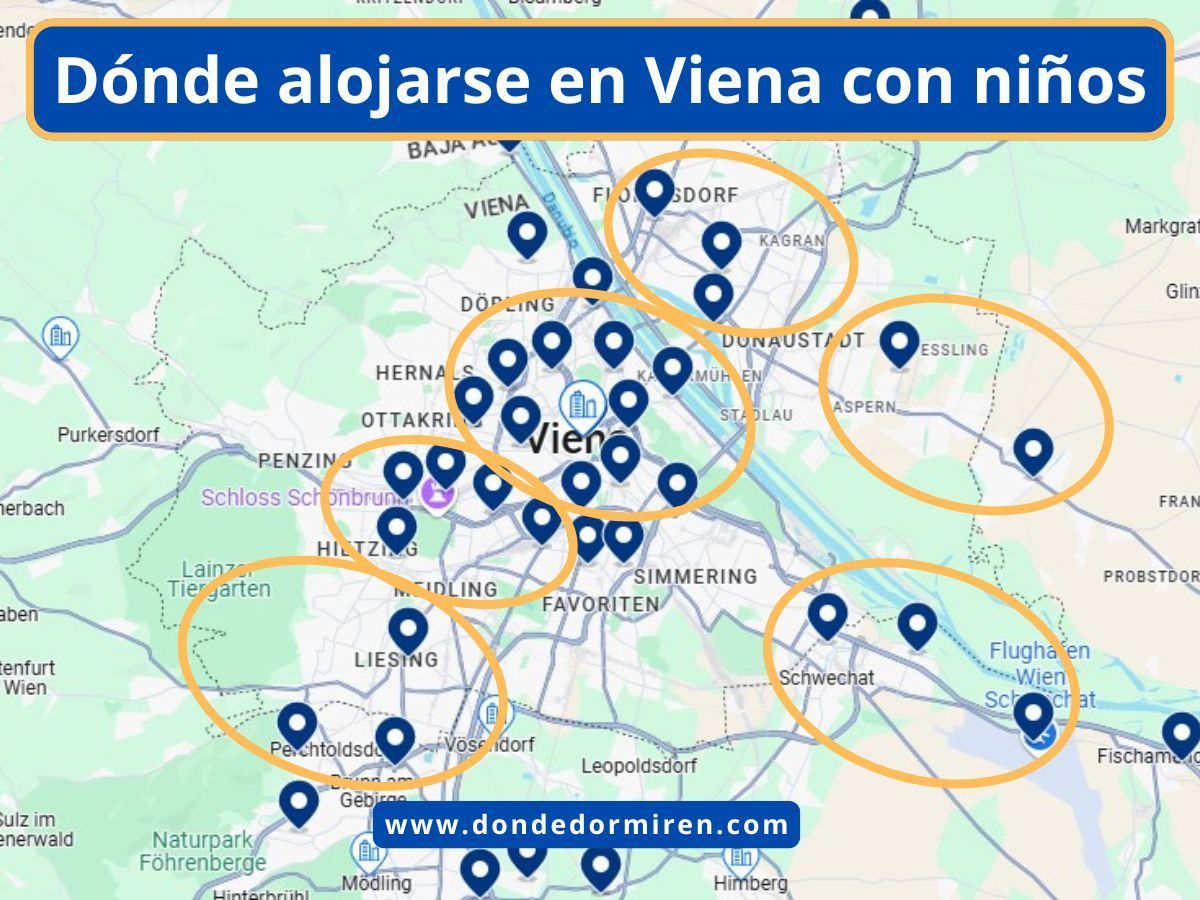 Dónde alojarse en Viena con NIÑOS: Mejores Zonas y Hoteles Familiares
