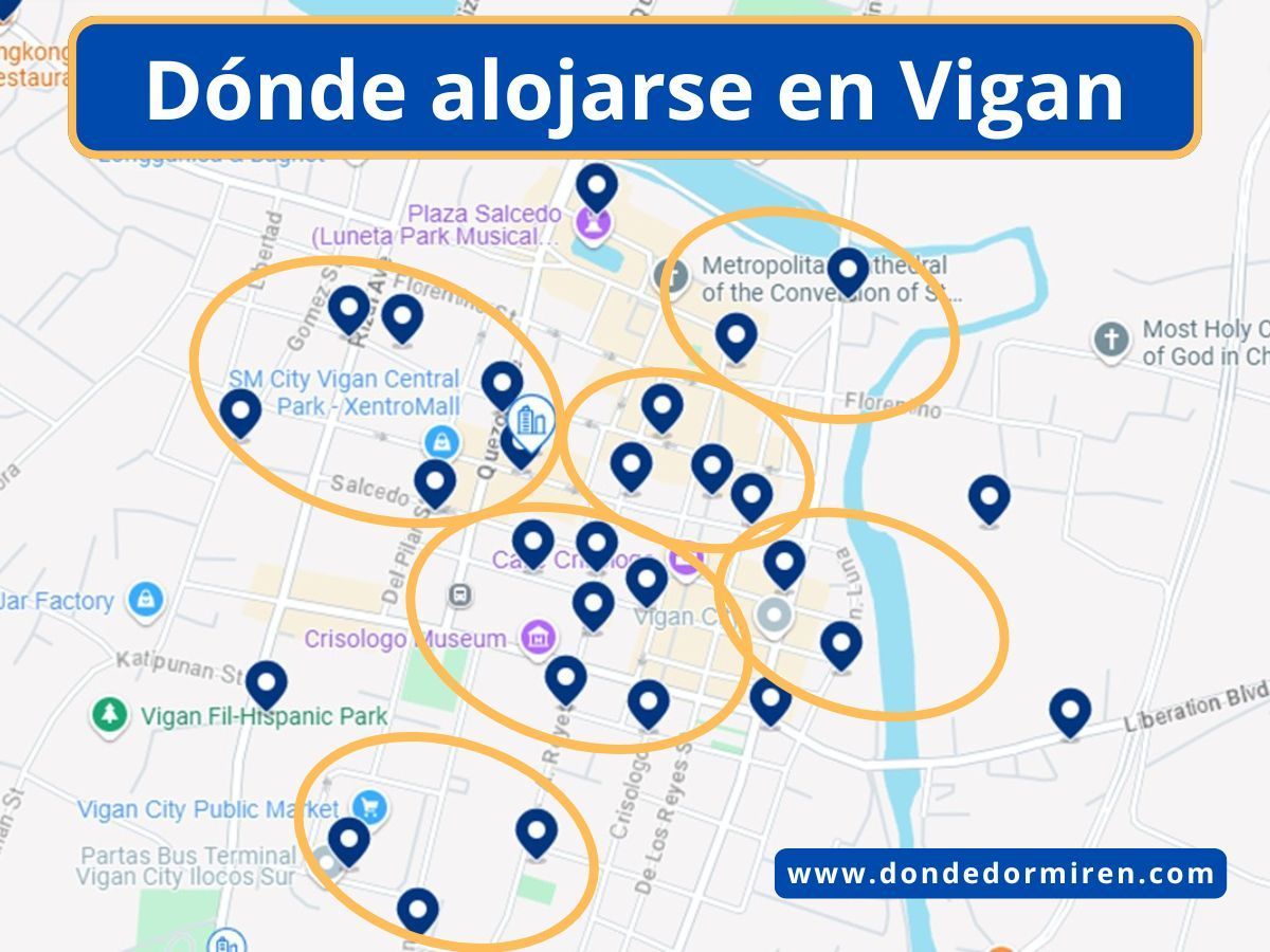 Dónde alojarse en Vigan: Mejores Zonas y Hoteles