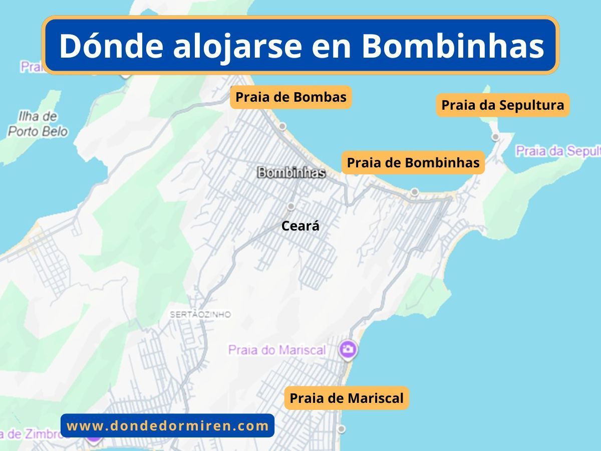 Dónde alojarse en Bombinhas: Mejores zonas y hoteles