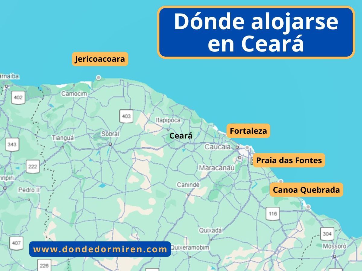 Dónde alojarse en Ceará, Brasil: Mejores zonas y hoteles