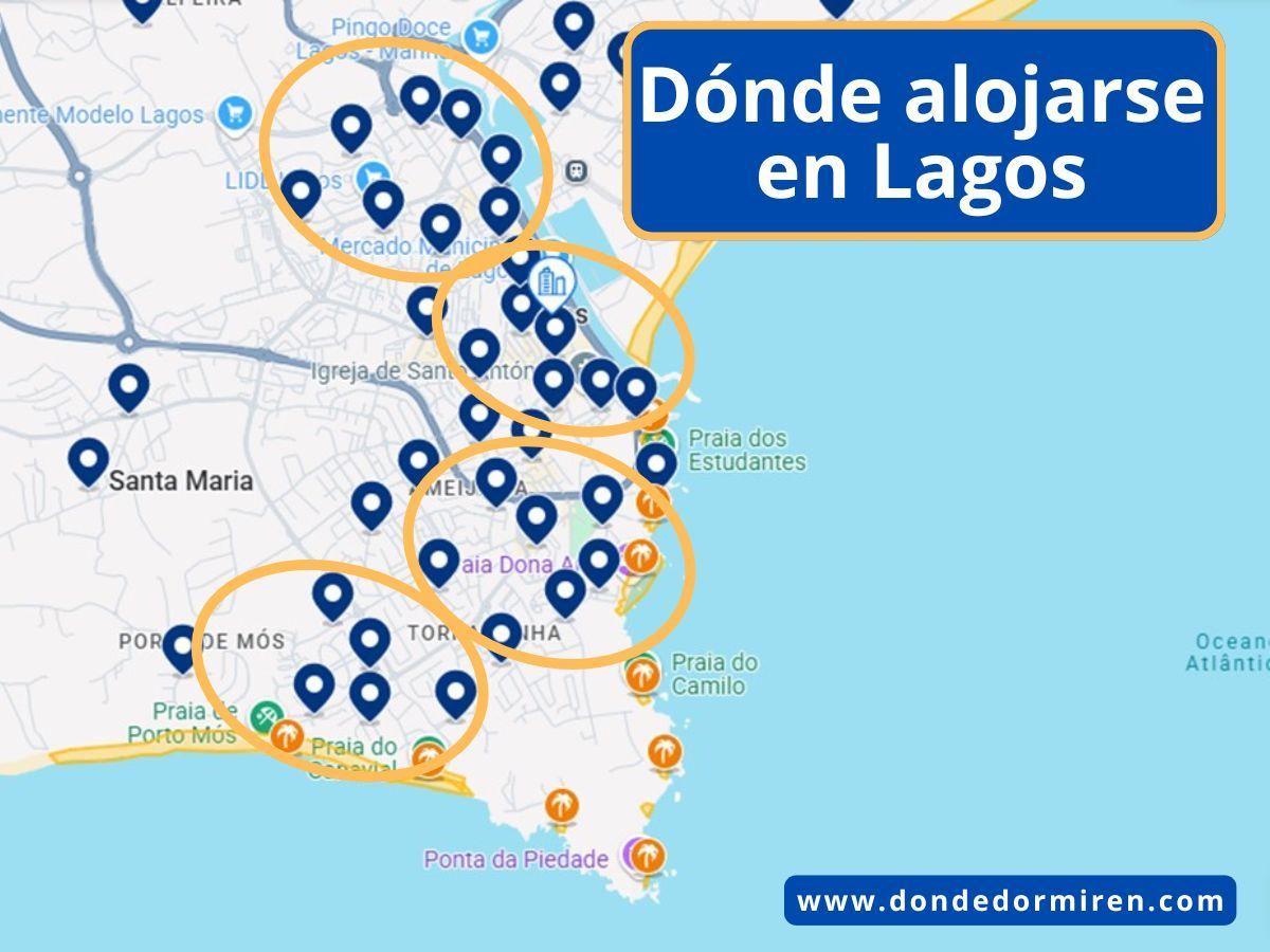 Dónde alojarse en Lagos, Portugal: Mejores zonas y hoteles