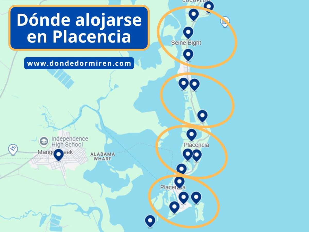 Dónde alojarse en Placencia, Belice: Mejores zonas y hoteles
