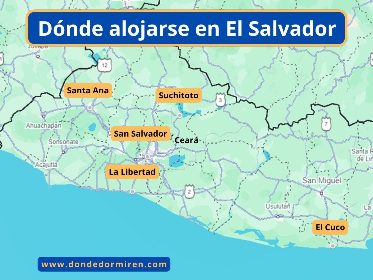 Lugares para alojarse en El Salvador: dónde hospedarse, zonas seguras, playas y hoteles