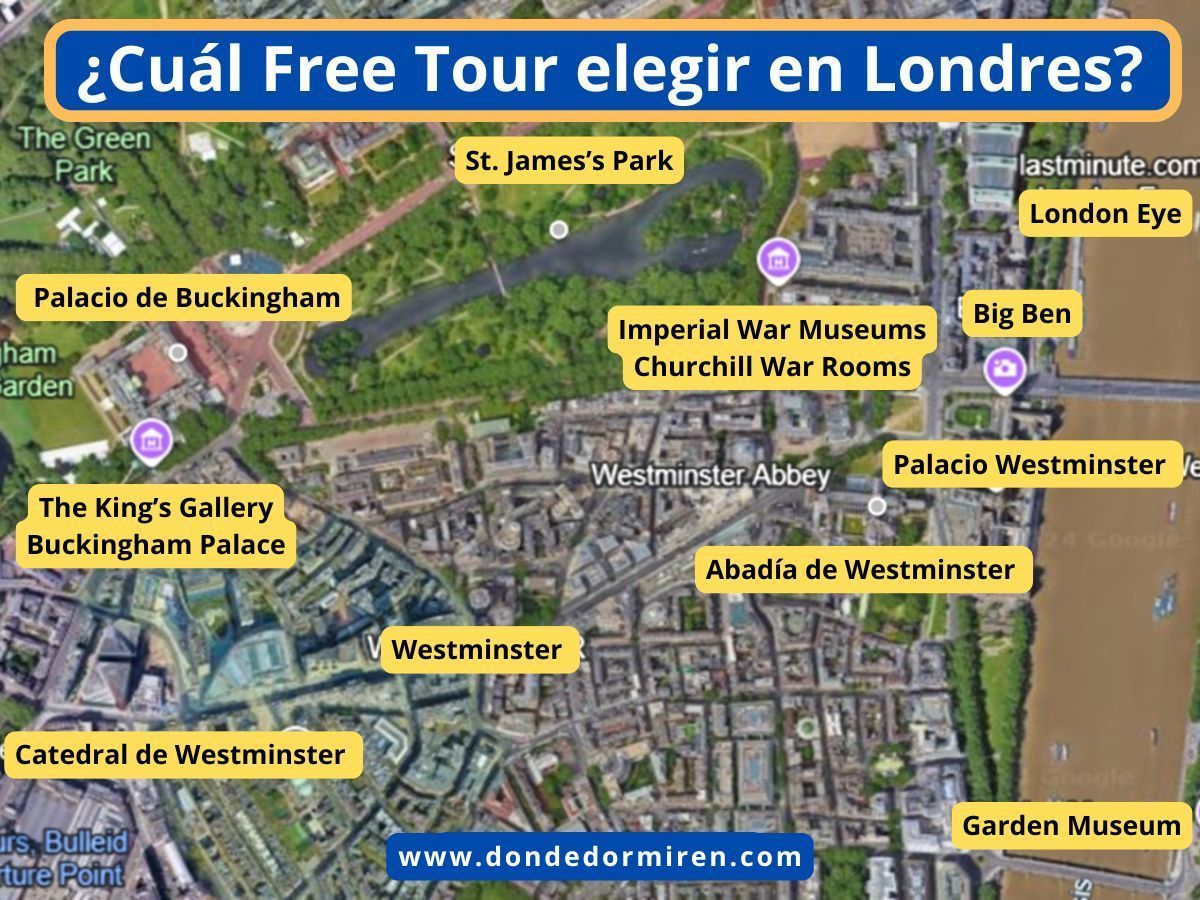 ¿Cuál FREE TOUR en Londres elegir? Comparativa