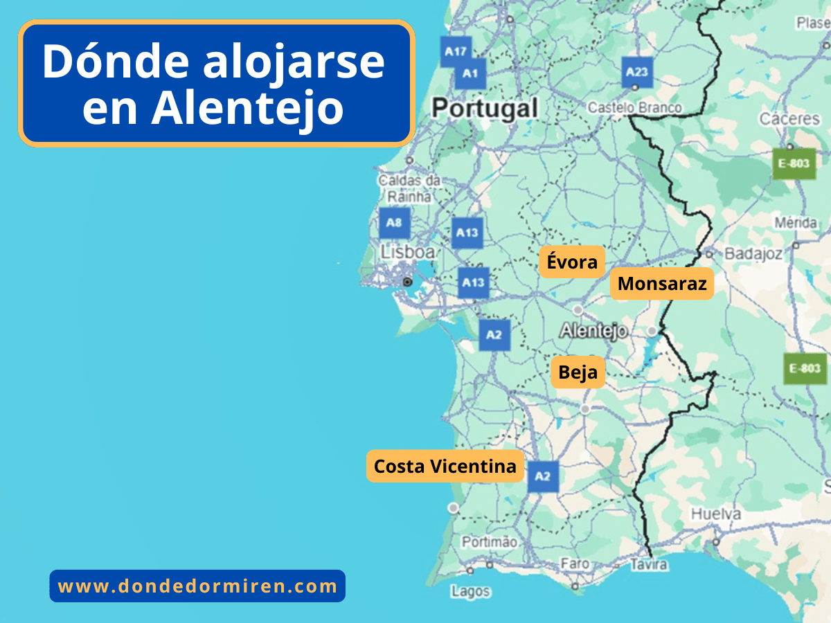 Dónde alojarse en Alentejo, Portugal: Mejores zonas y hoteles