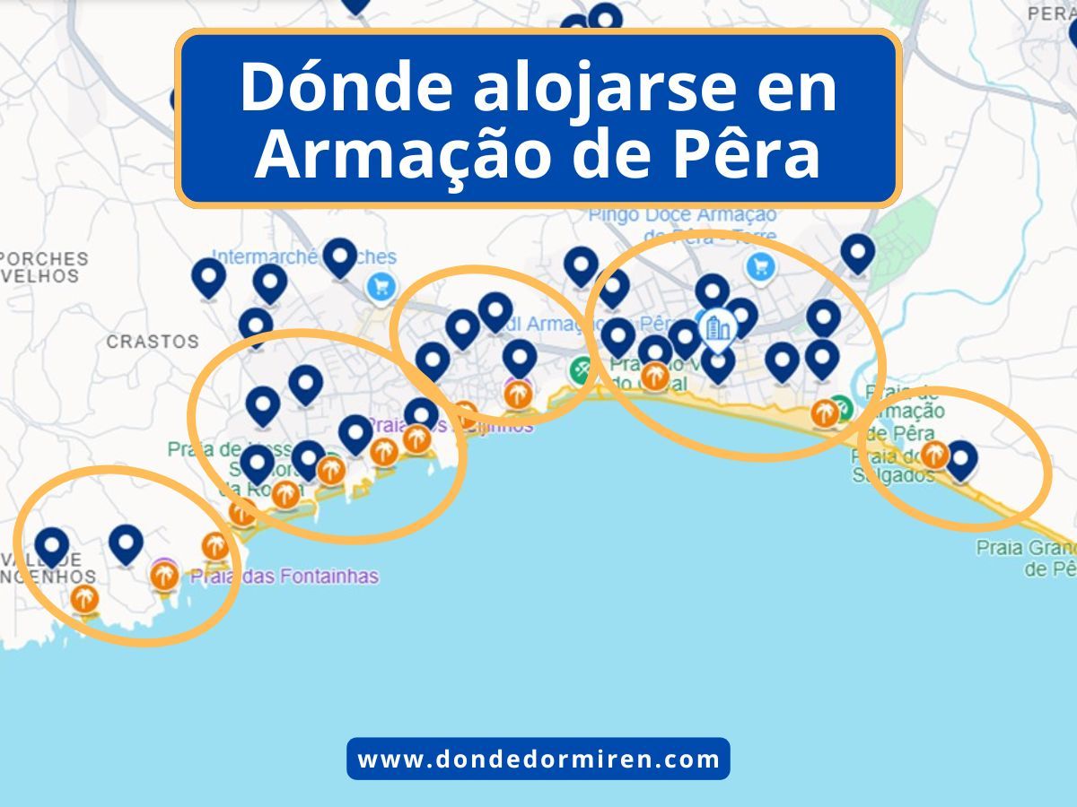 Dónde alojarse en Armação de Pêra: Mejores zonas y hoteles
