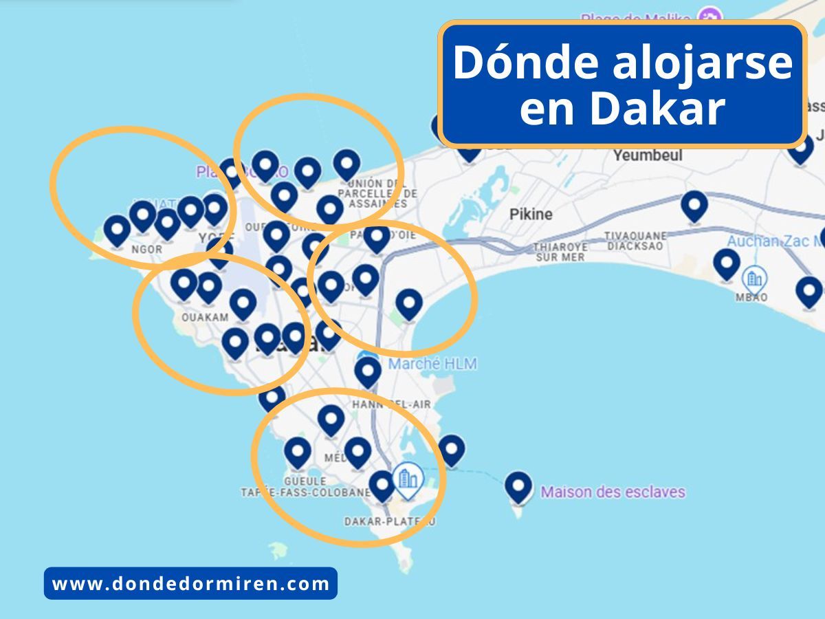 Dónde alojarse en Dakar: Mejores zonas y hoteles