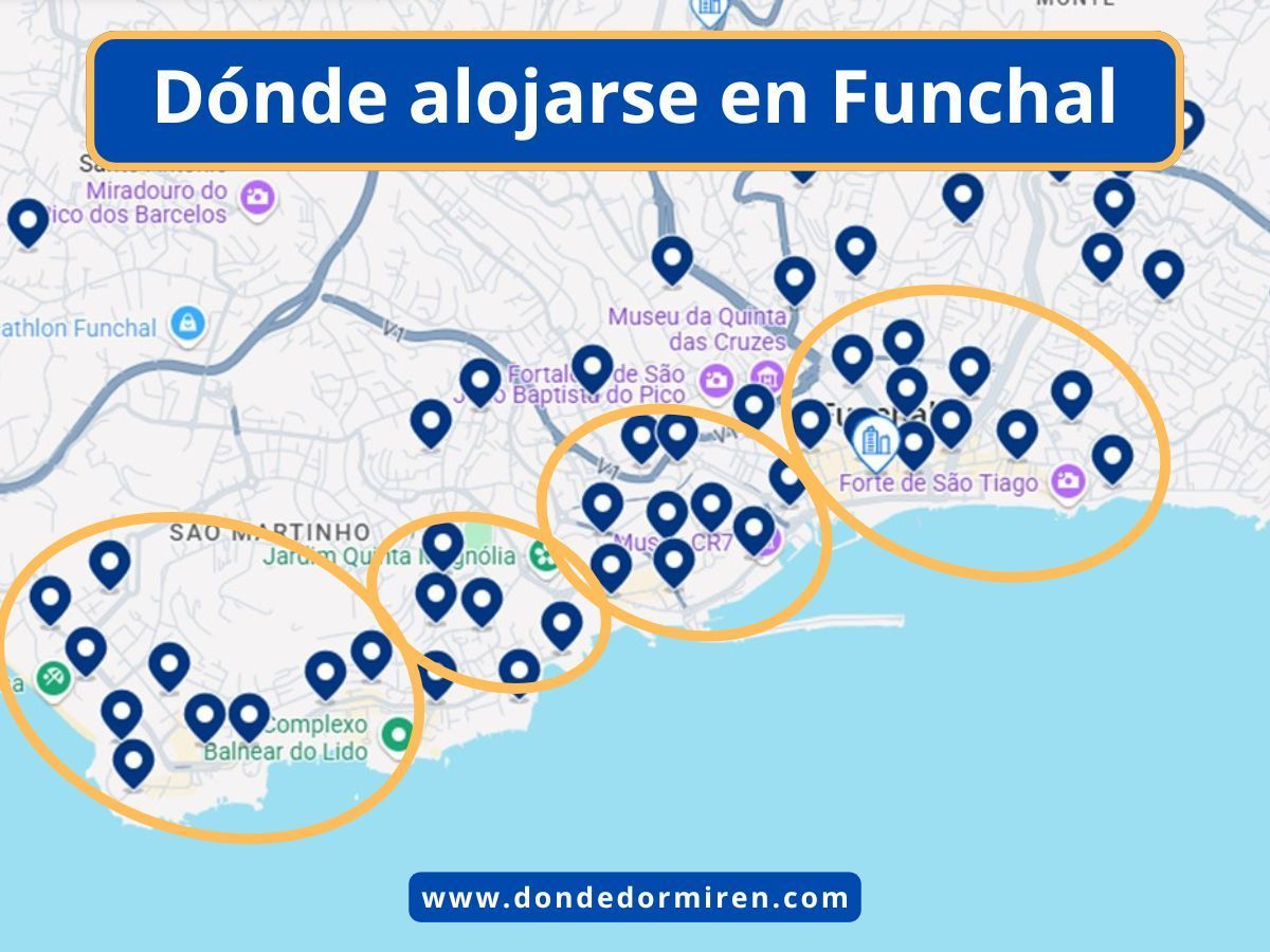 Dónde dormir en Funchal: Mejores zonas y hoteles
