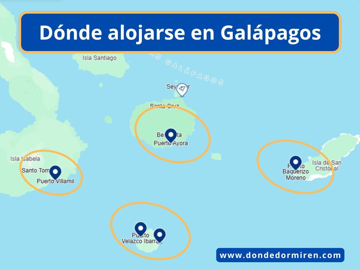 Dónde alojarse en Galápagos: mejores islas y hoteles