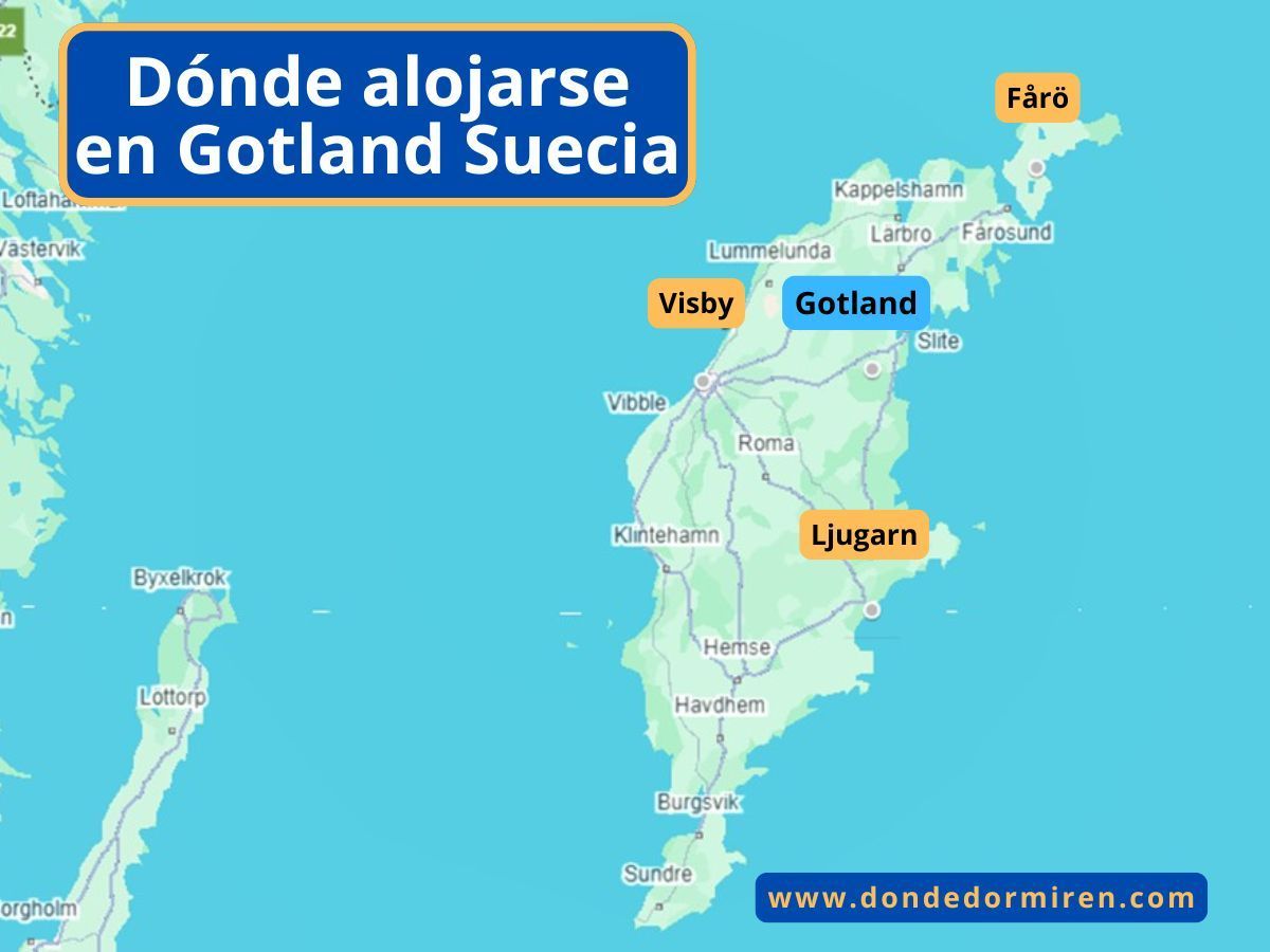 Dónde alojarse en Gotland, Suecia: Mejores zonas y hoteles