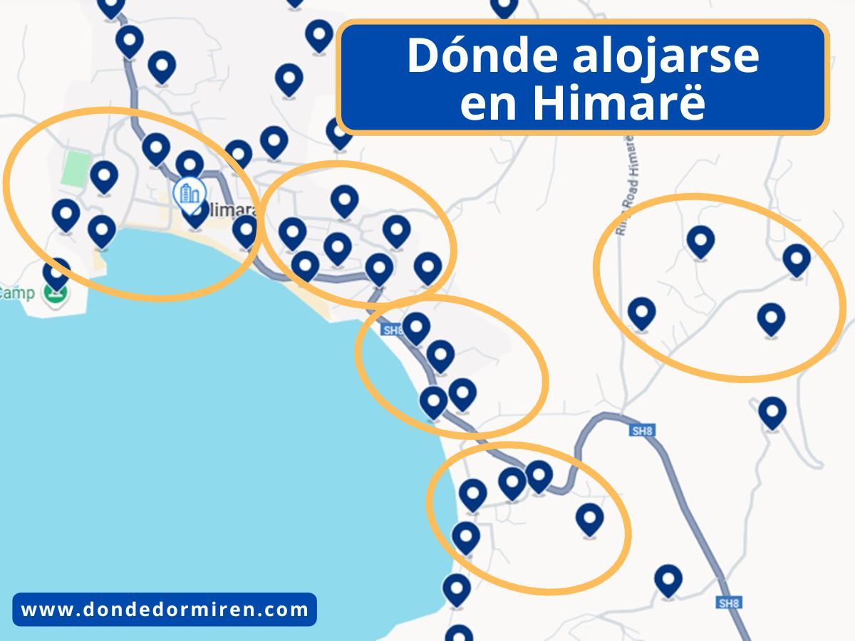 Dónde alojarse en Himarë: Mejores zonas y hoteles