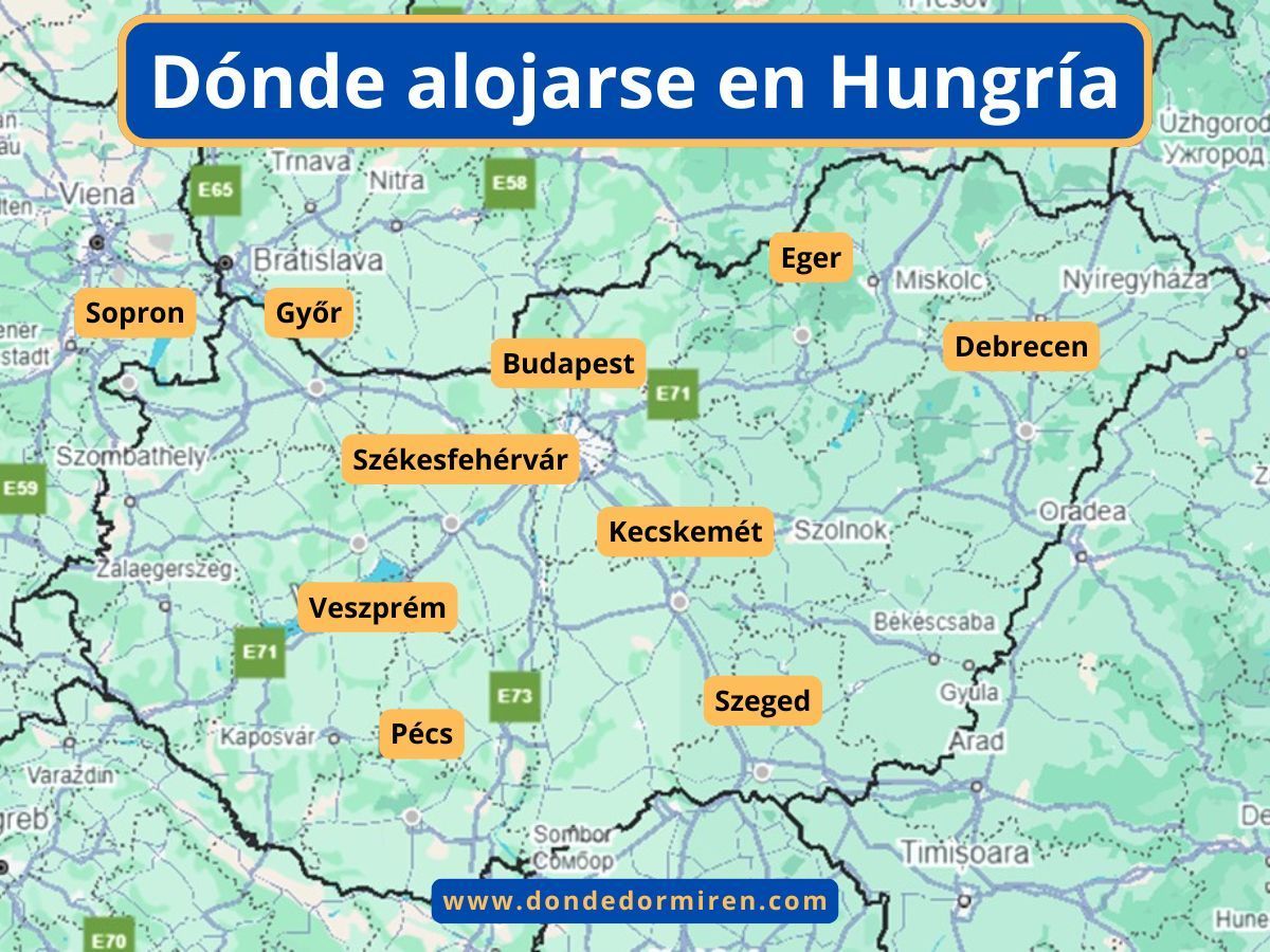Dónde alojarse en Hungría: Mejores Zonas y Hoteles