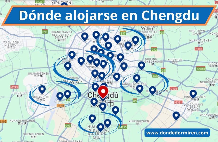 Dónde alojarse en Chengdu: mejores zonas y hoteles