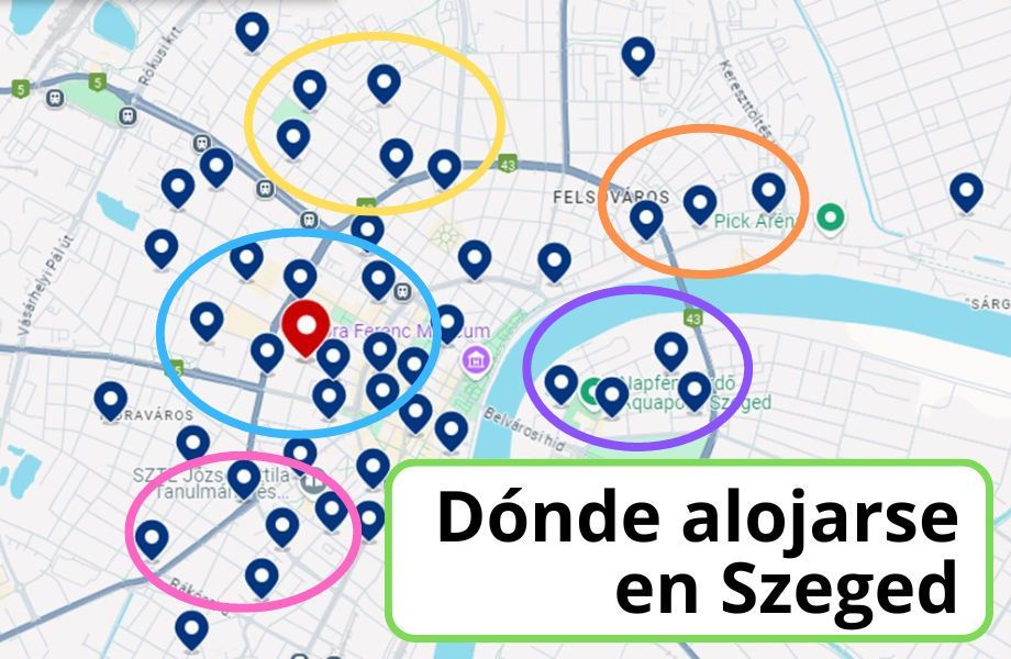 Dónde Alojarse en Szeged: Zonas y hoteles recomendados