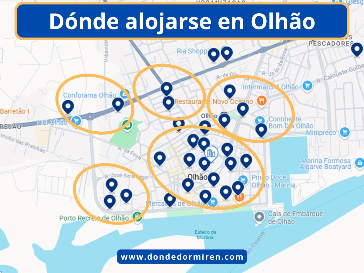 Dónde alojarse en Olhão: Mejores zonas y hoteles