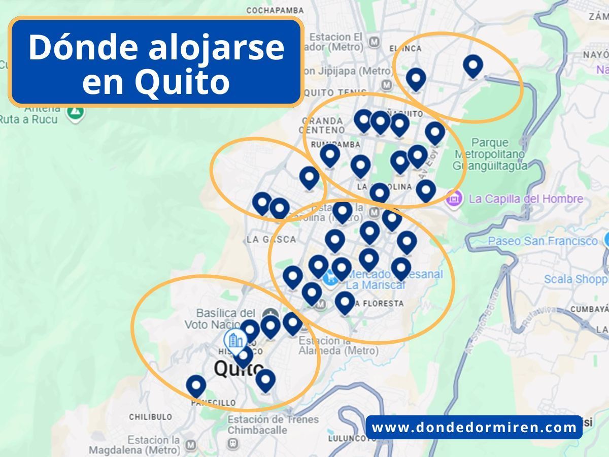 Dónde alojarse en Quito (2026) Mejores Zonas y Hoteles