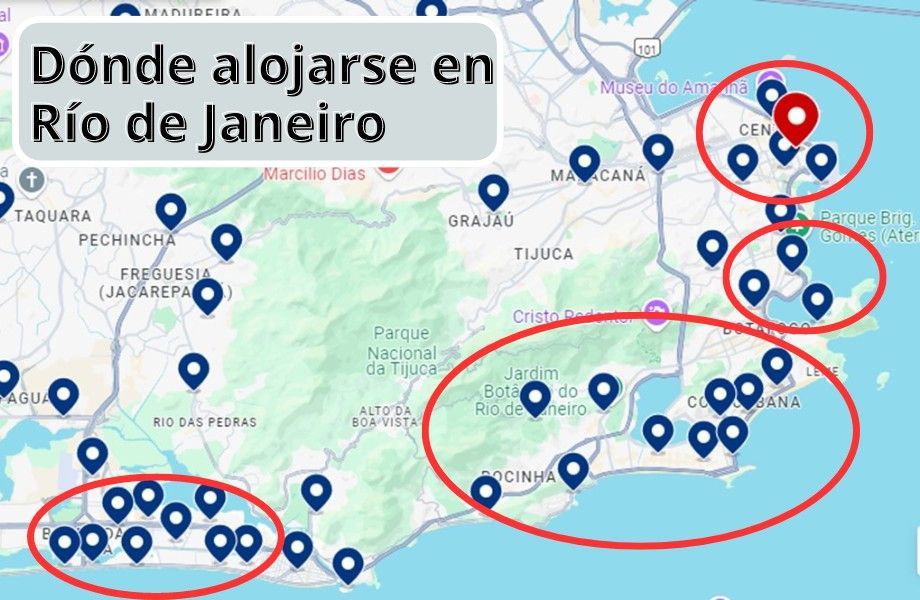 Dónde alojarse en Río de Janeiro: Mejores Zonas y Hoteles