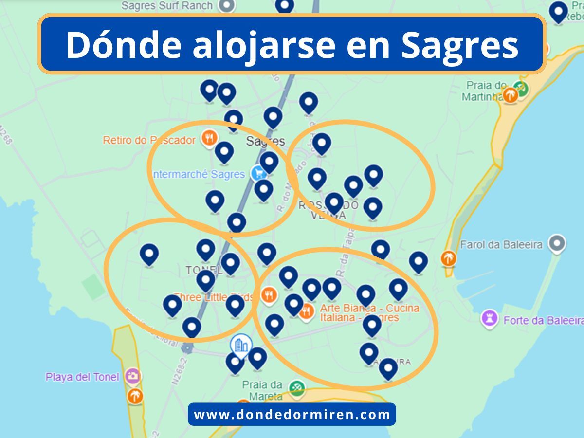 Dónde alojarse en Sagres: Mejores zonas y hoteles