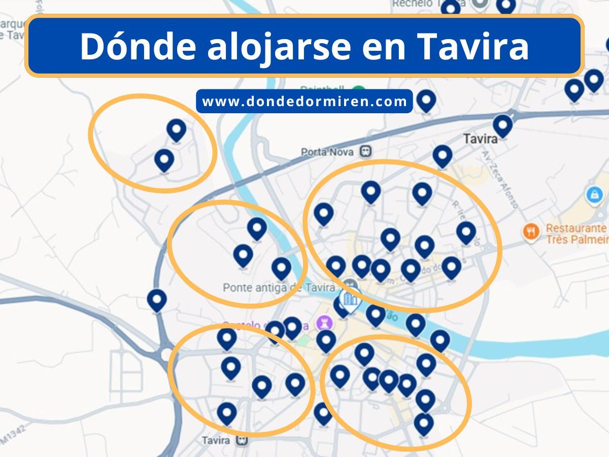 Dónde alojarse en Tavira: Mejores zonas y hoteles