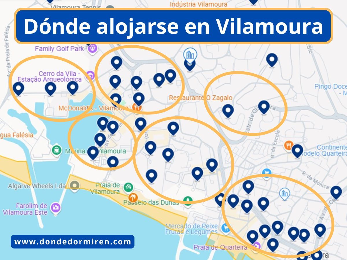 Dónde alojarse en Vilamoura: Mejores zonas y hoteles