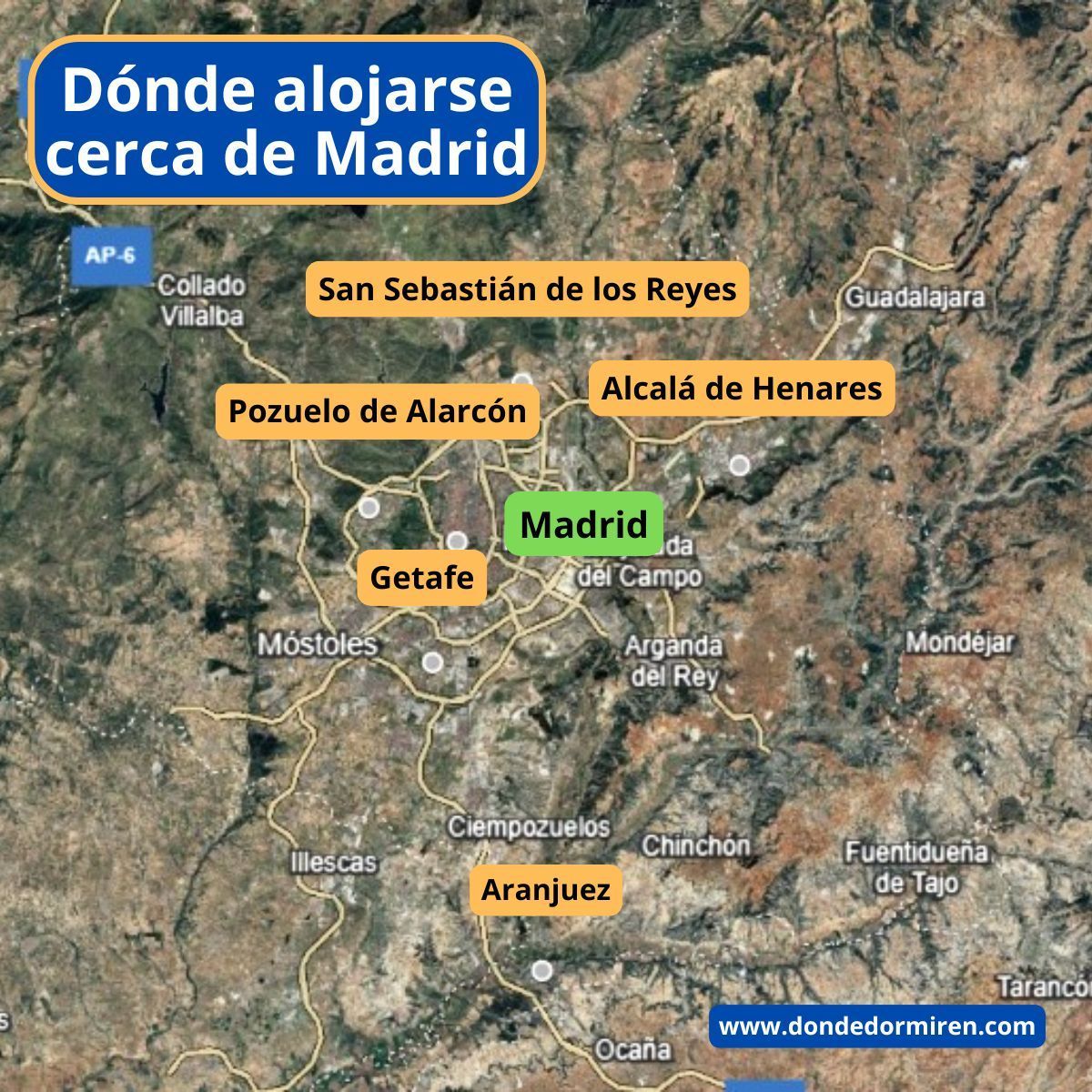 Dónde alojarse CERCA de Madrid: mejores hoteles afueras