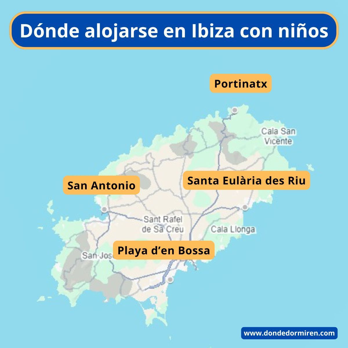 Hoteles familiares en Ibiza: dónde alojarse en Ibiza con niños y mejores zonas