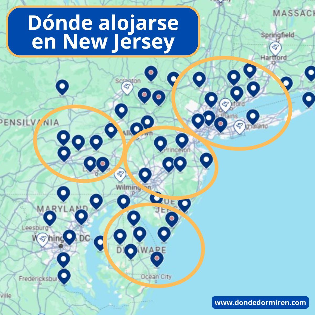 Dónde alojarse en New Jersey: Mejores Hoteles