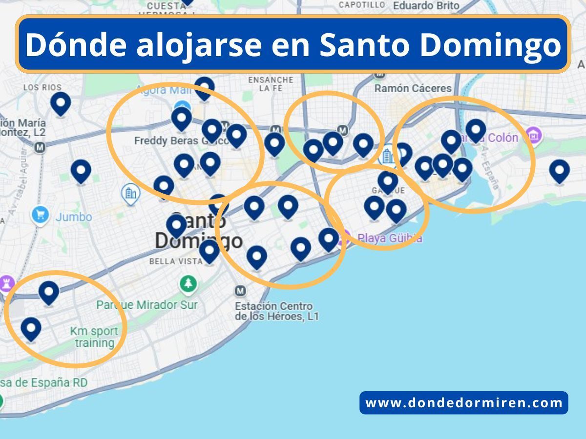 Dónde alojarse en Santo Domingo: Mejores Zonas y Hoteles
