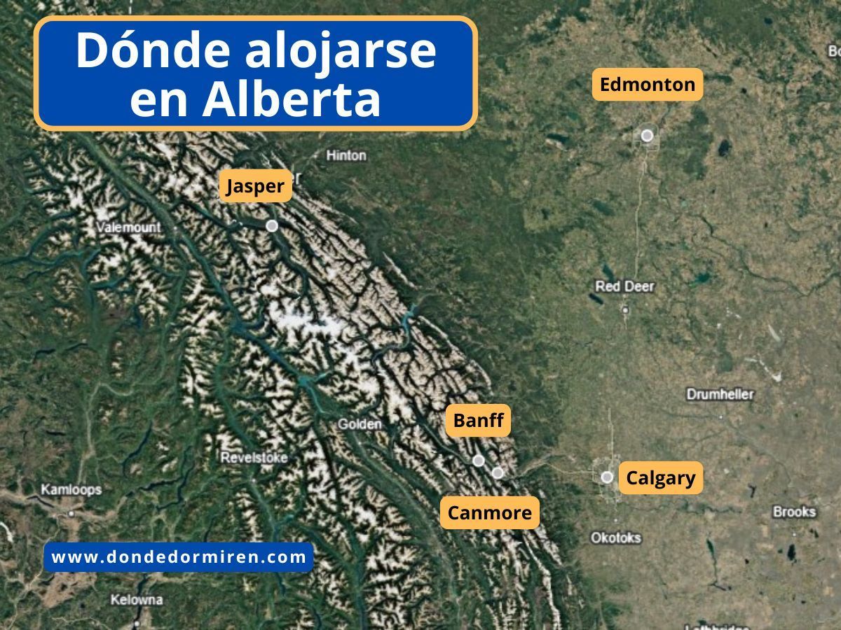Dónde alojarse en Alberta: Mejores ciudades y hoteles