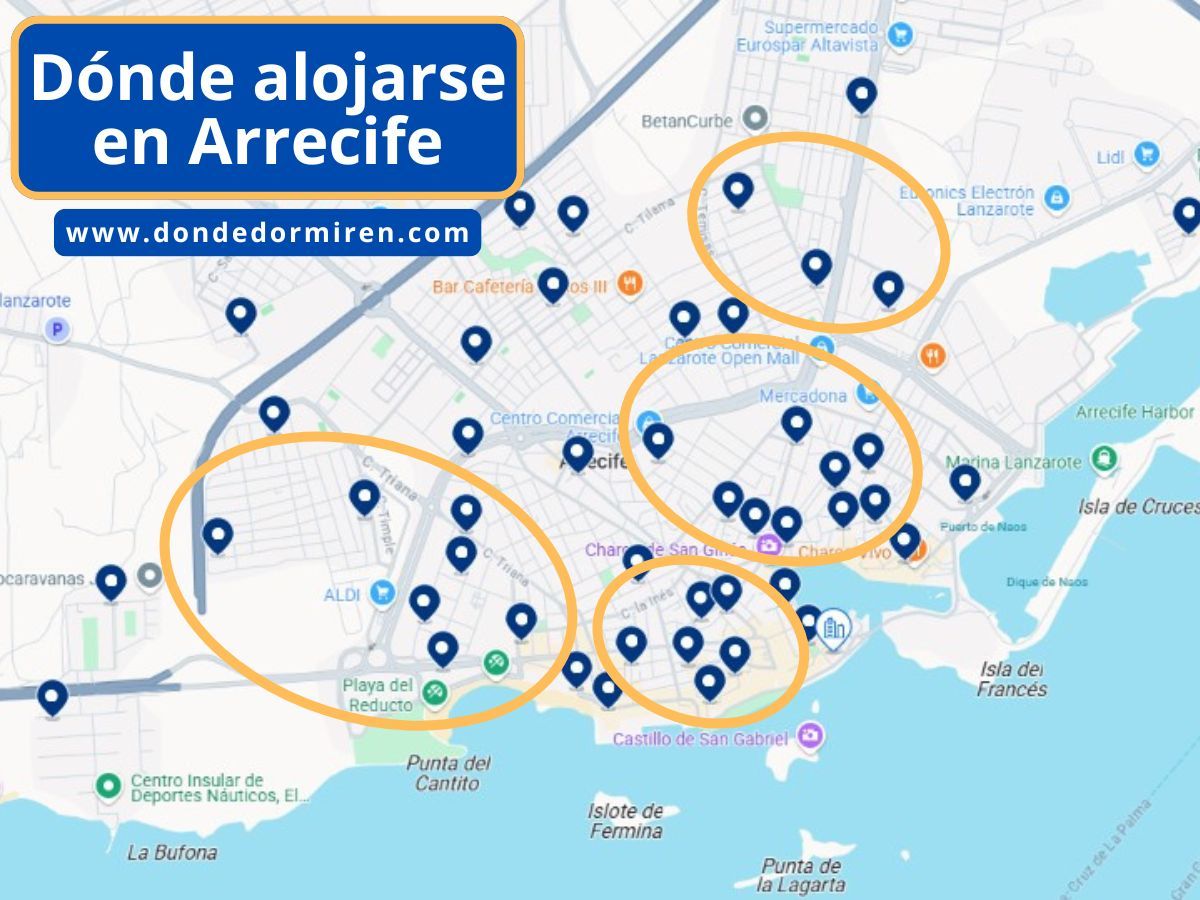 Dónde alojarse en Arrecife: Mejores Zonas y Hoteles