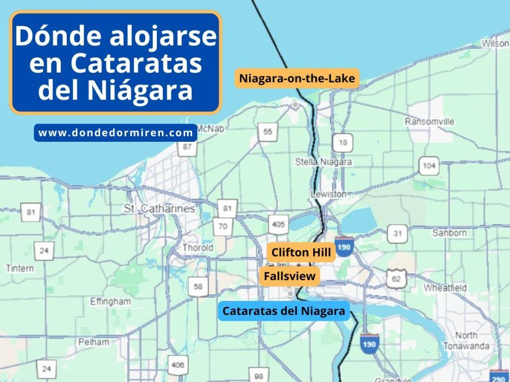 Las Cataratas del Niágara vistas desde el paseo del lado canadiense