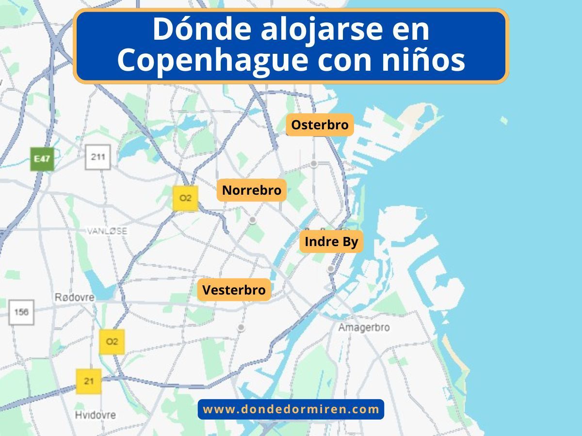 Dónde alojarse en Copenhague con NIÑOS: Mejores Hoteles familiares
