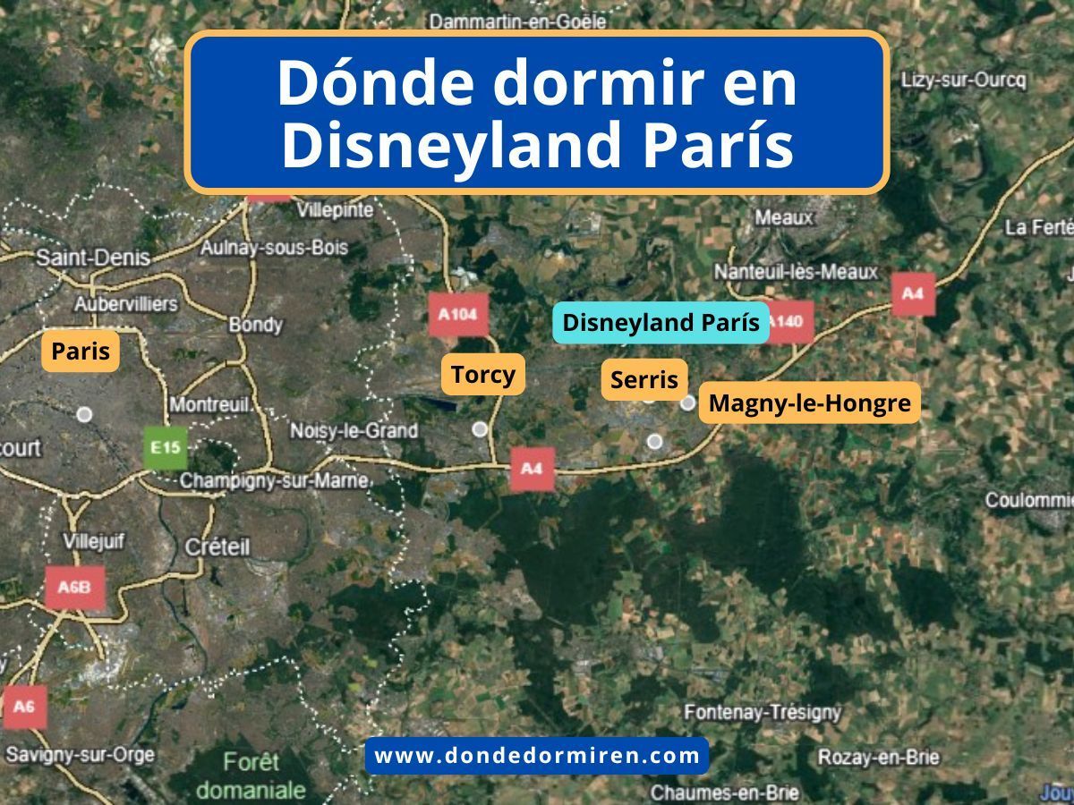 Dónde dormir en Disneyland París: ¿dentro o fuera?