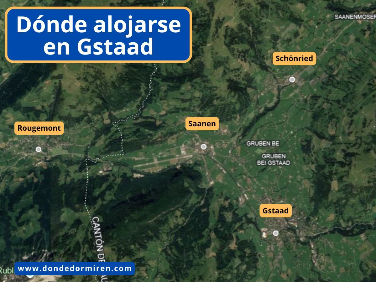 Dónde alojarse en Gstaad: Mejores zonas y hoteles