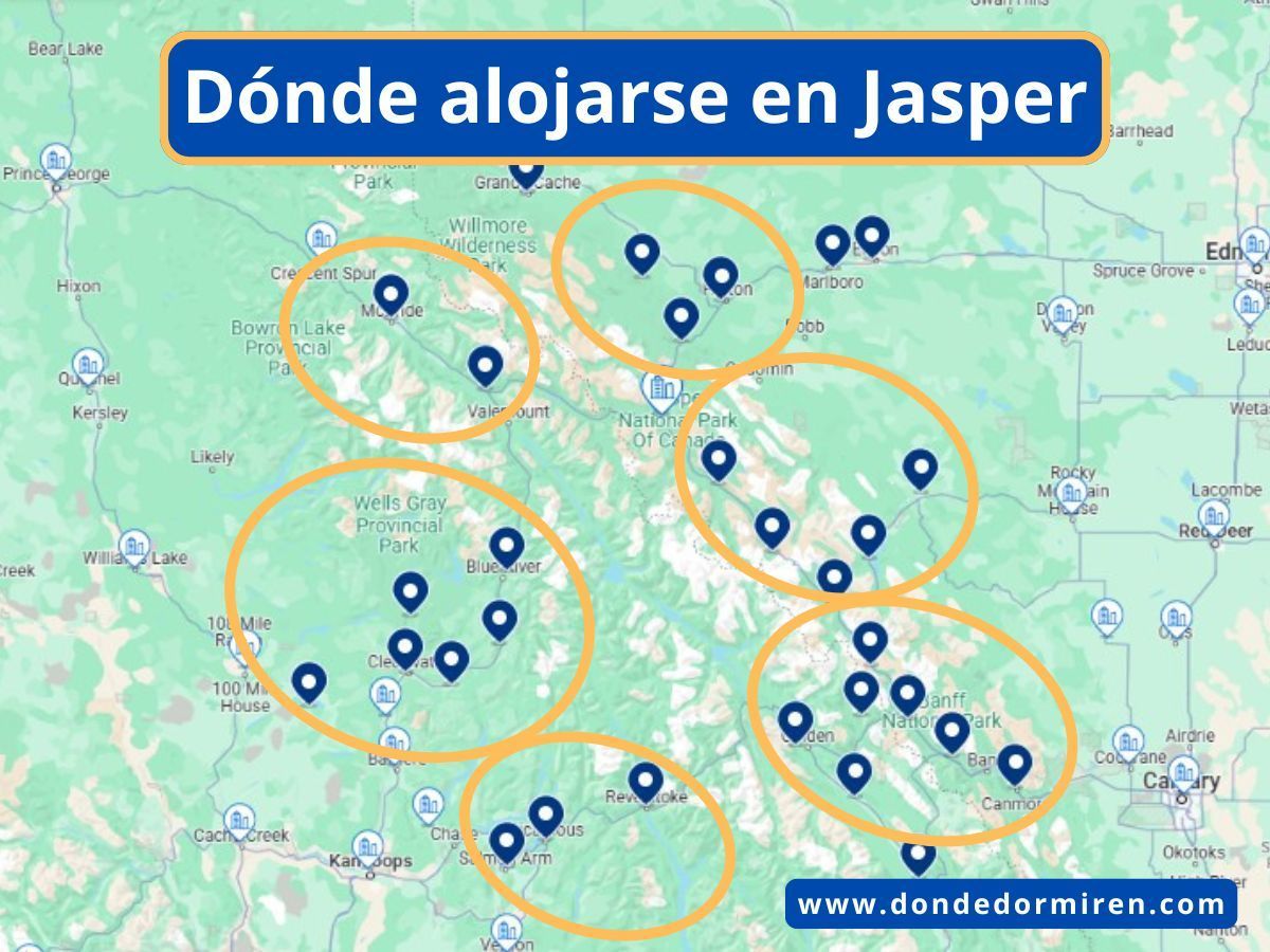 Dónde alojarse en Jasper: Mejores zonas y hoteles