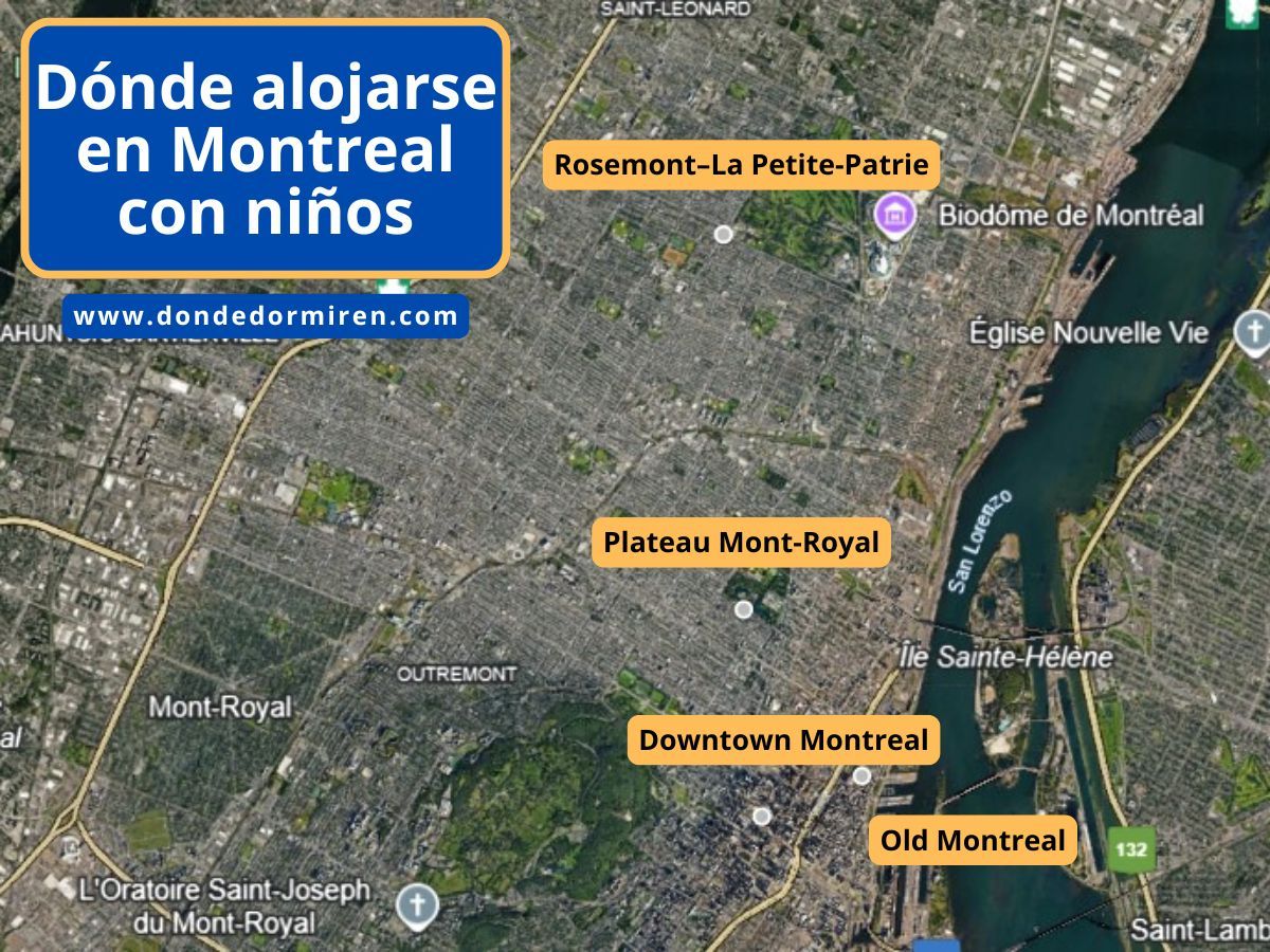 Dónde alojarse en Montreal con NIÑOS: hoteles familiares