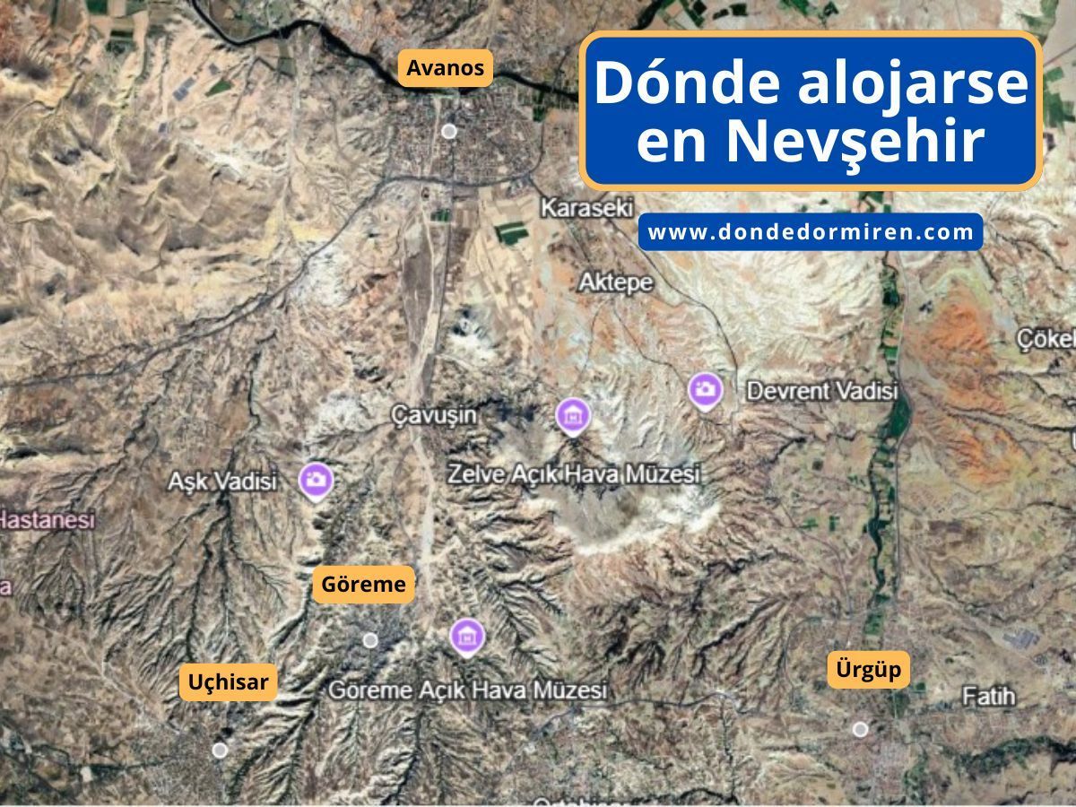 Dónde alojarse en Nevşehir: Mejores zonas y hoteles