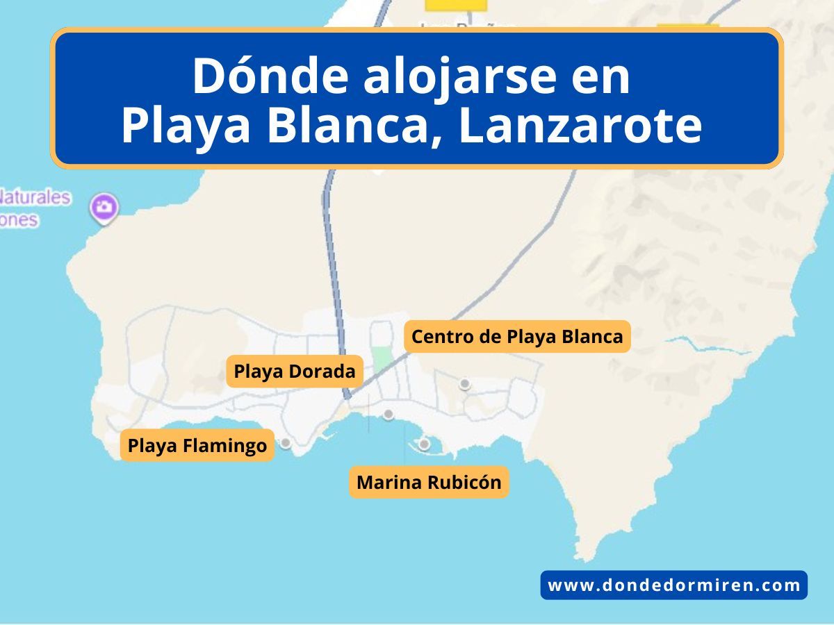 Dónde alojarse en Playa Blanca, Lanzarote: Mejores Zonas y Hoteles