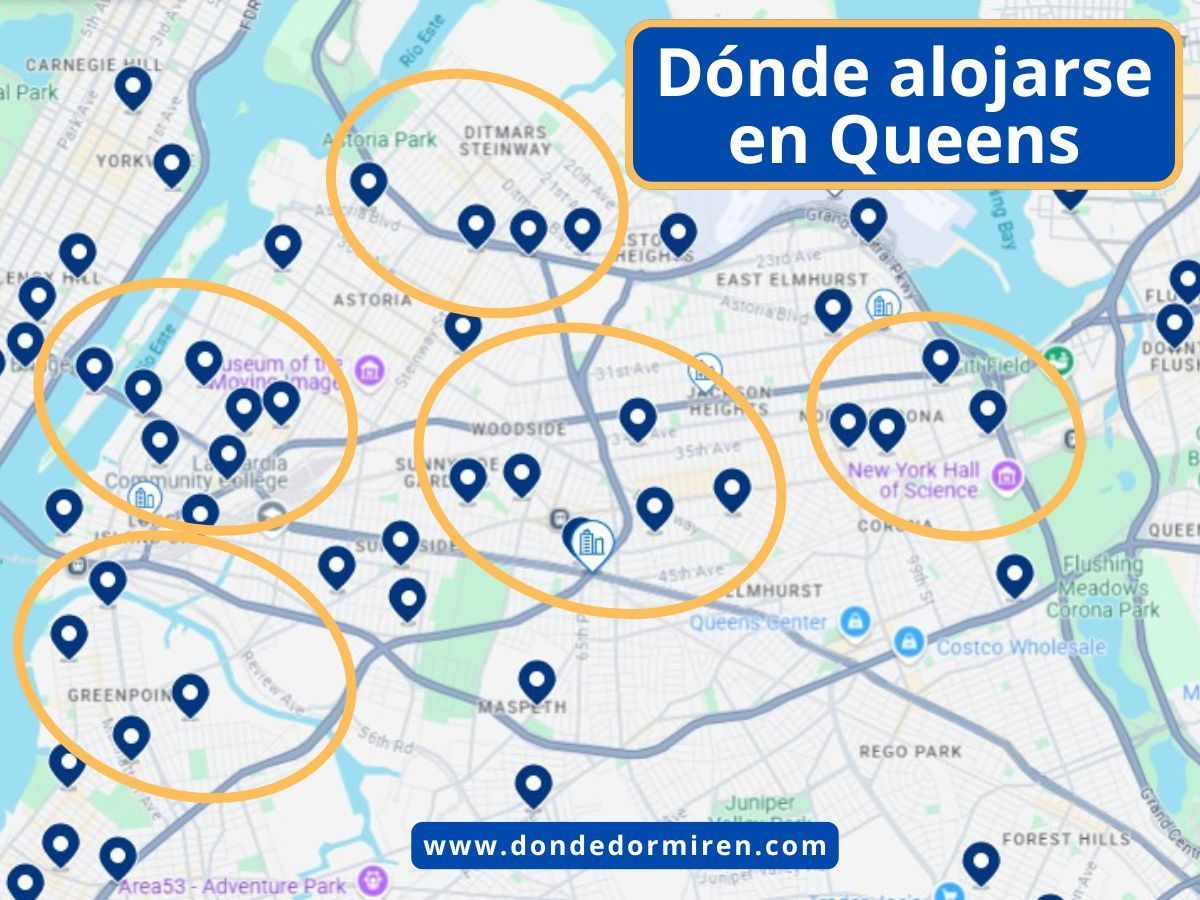 Dónde alojarse en Queens: Mejores zonas y hoteles