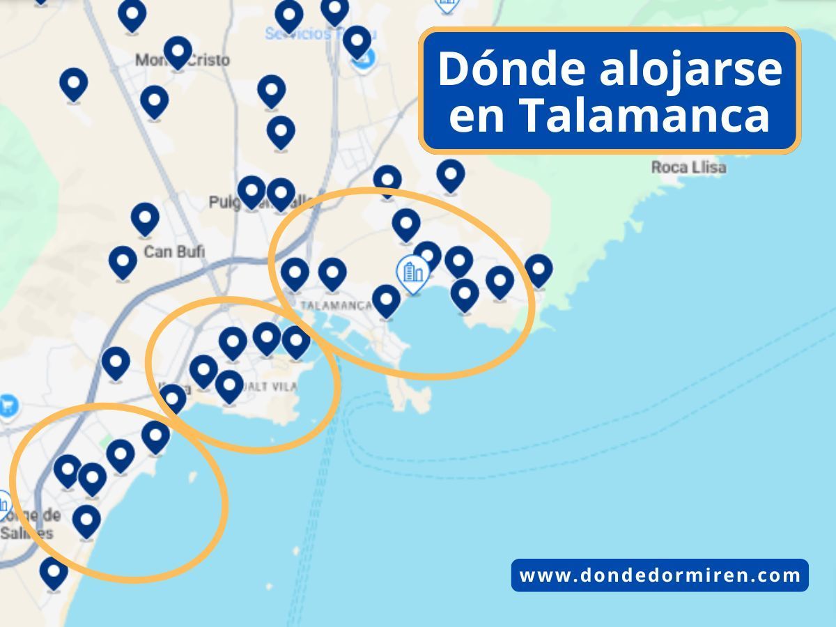 Dónde alojarse en Talamanca, Ibiza: Mejores zonas y hoteles