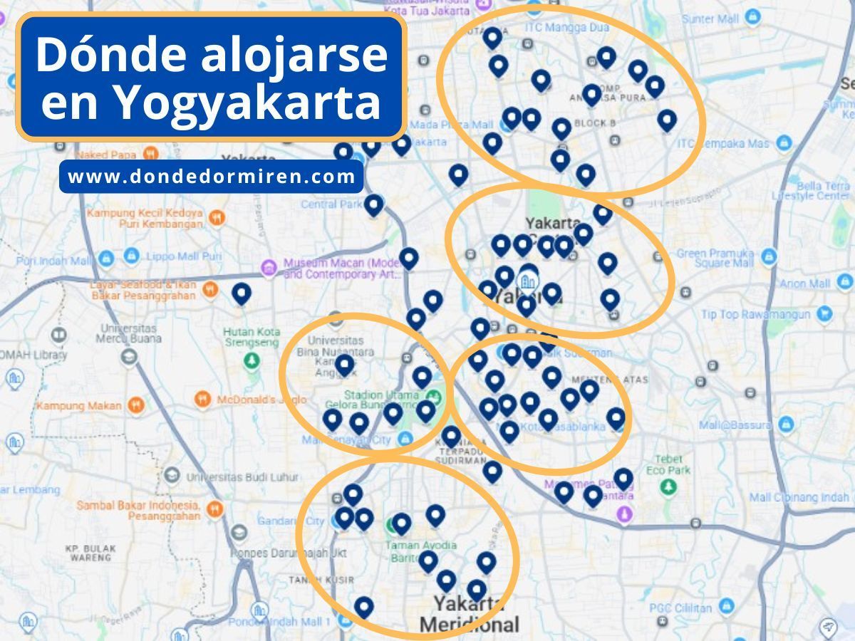 Dónde alojarse en Yakarta: Mejores zonas y hoteles