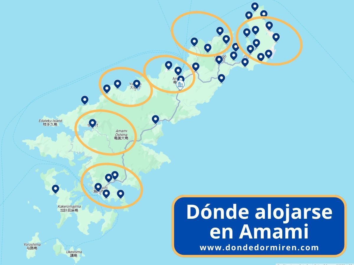 Dónde alojarse en Amami: mejores zonas y hoteles