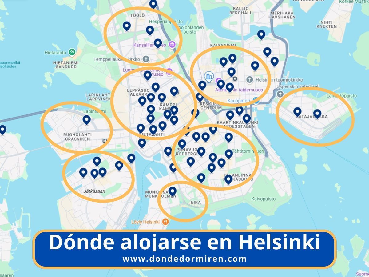 Dónde alojarse en Helsinki, Finlandia: Mejores zonas y hoteles