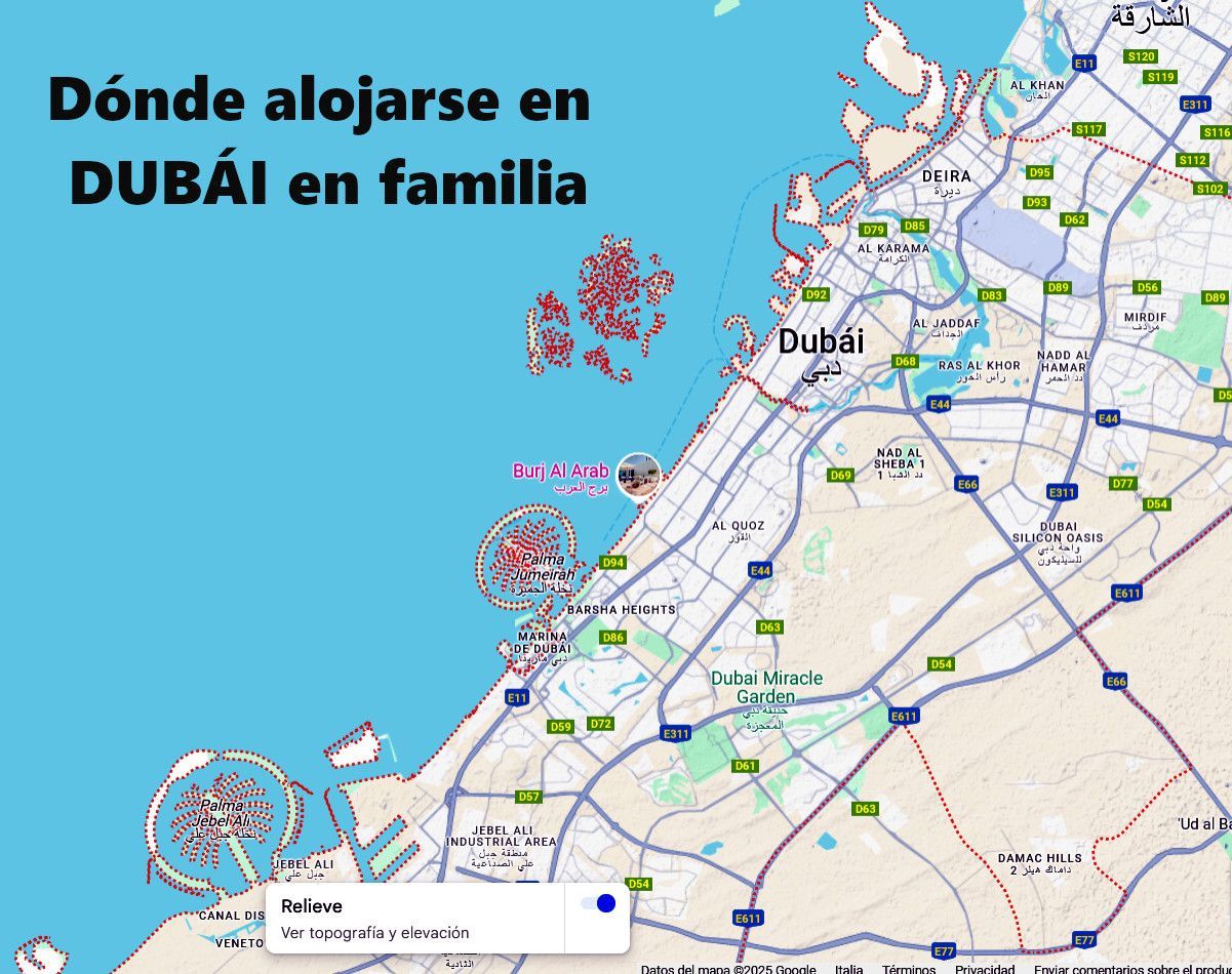 Mejores Hoteles familiares en Dubai dónde alojarse con niños