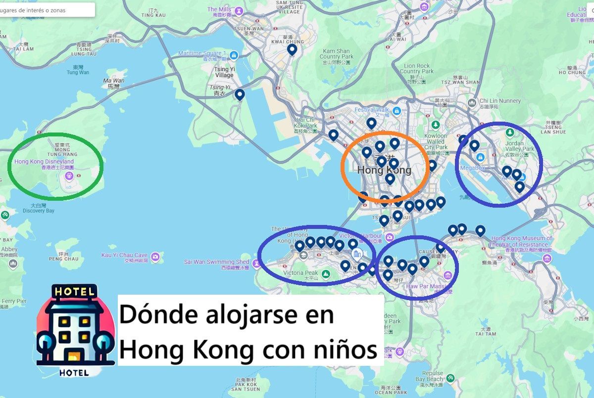 Hong Kong con niños: hoteles familiares, zonas y consejos