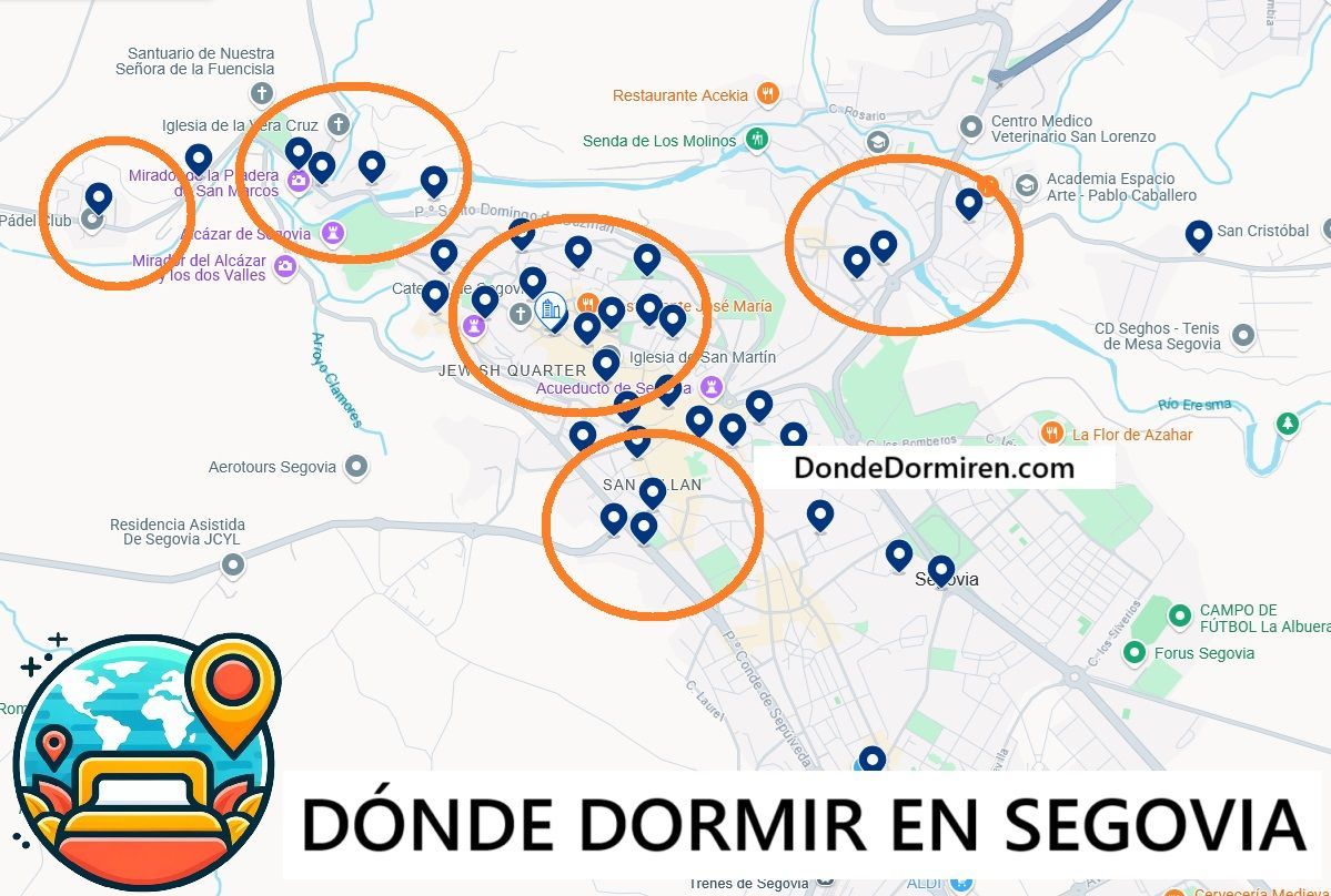 Dónde alojarse en Segovia con niños: mejores zonas y hoteles familiares