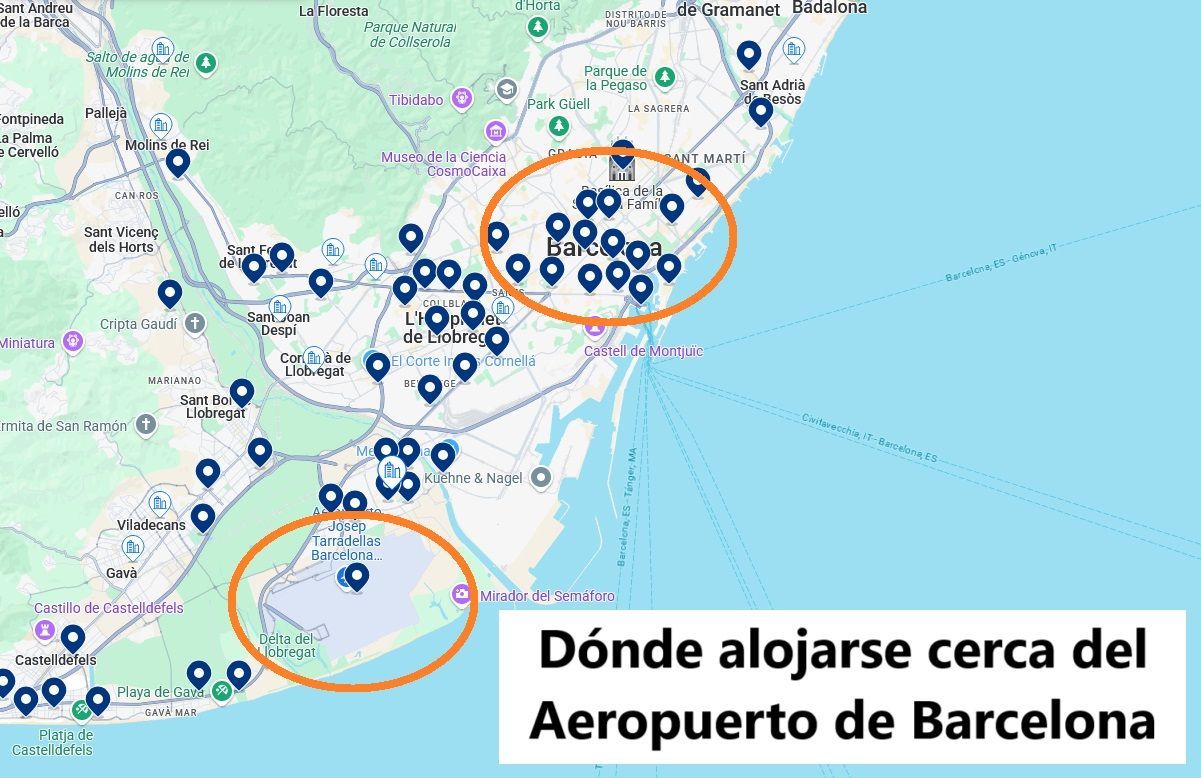 Hoteles cerca del Aeropuerto de Barcelona El Prat (BCN)