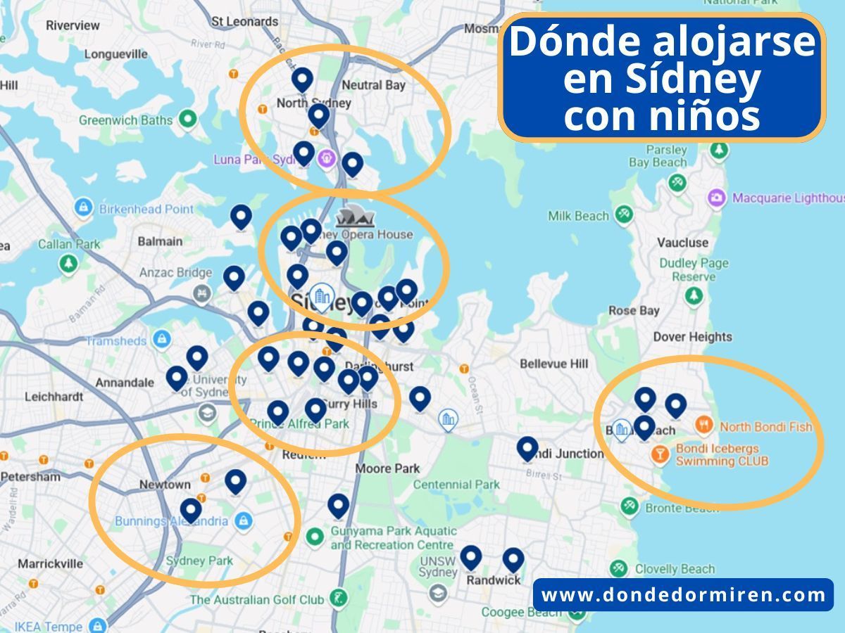 Dónde alojarse en Sídney con niños: mejores zonas y hoteles familiares