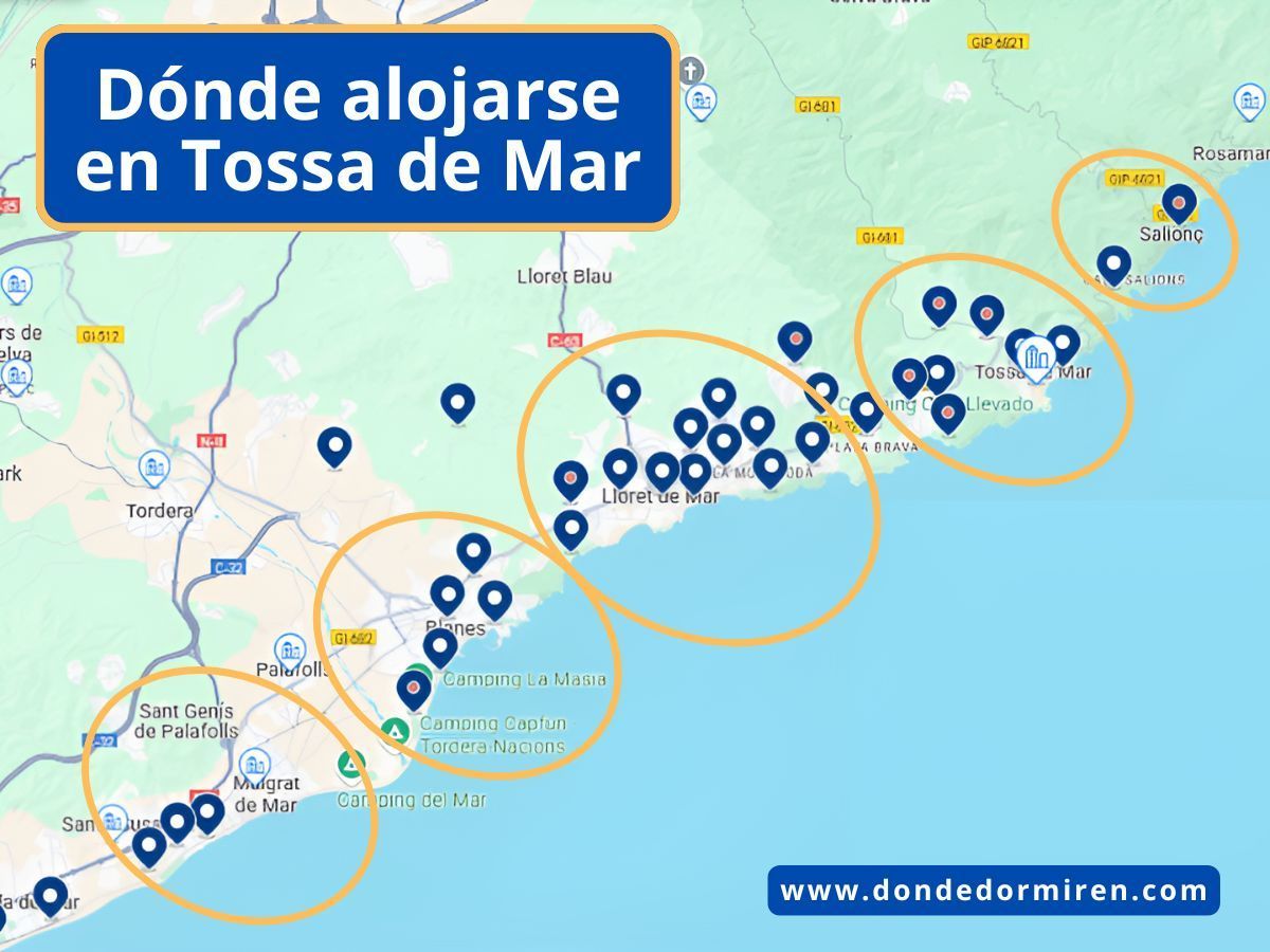 Dónde alojarse en Tossa de Mar: Mejores zonas y hoteles