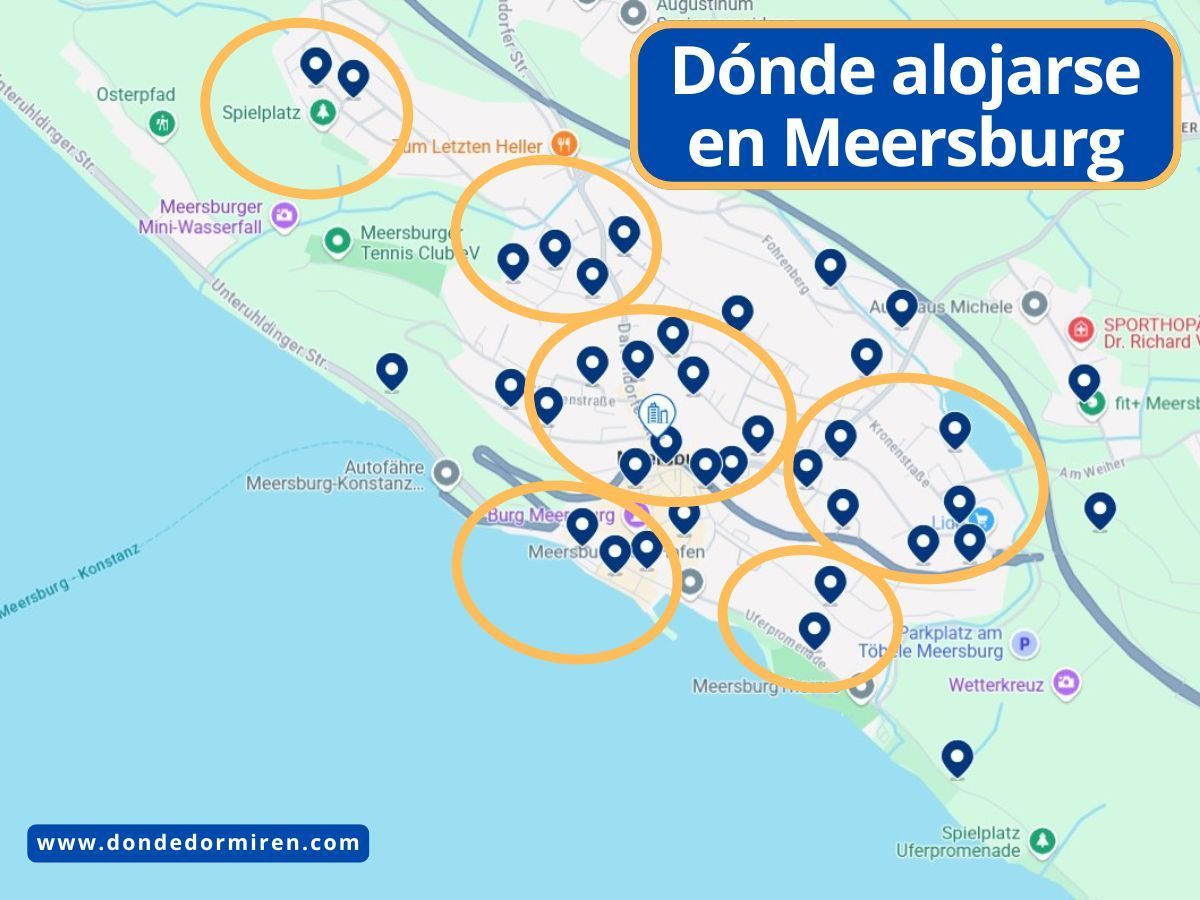 Dónde alojarse en Meersburg: mejores zonas y hoteles